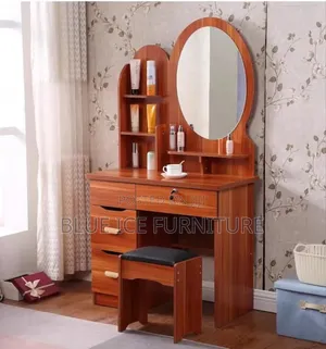 Mahogany Dressing Mirror Desk
