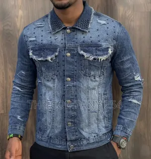 Quality Casual Designer Designer Denim Jeans Rugged Casual Jacket