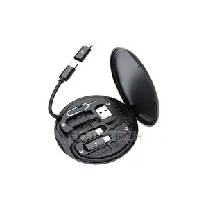 Usb-C Adapter Cable Kit – Multi Charging Cable Case With Card Slot