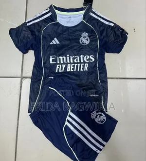 Real Madrid Kids Football Jersey (T_shirt and Short)