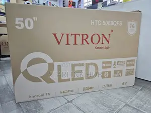 Vitron 50 Inch Qled HTC-5088qfs Best Smart Anroid Tv
