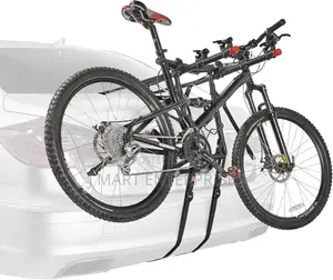 Sports Deluxe Trunk Mount 3-Bike Carrier Black