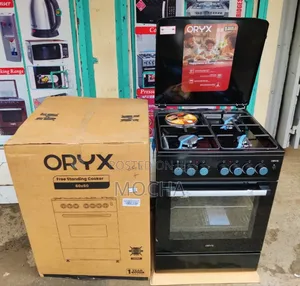 Mika Oryx 60x60 Free Standing Cooker - 3 Gas Burners + 1
