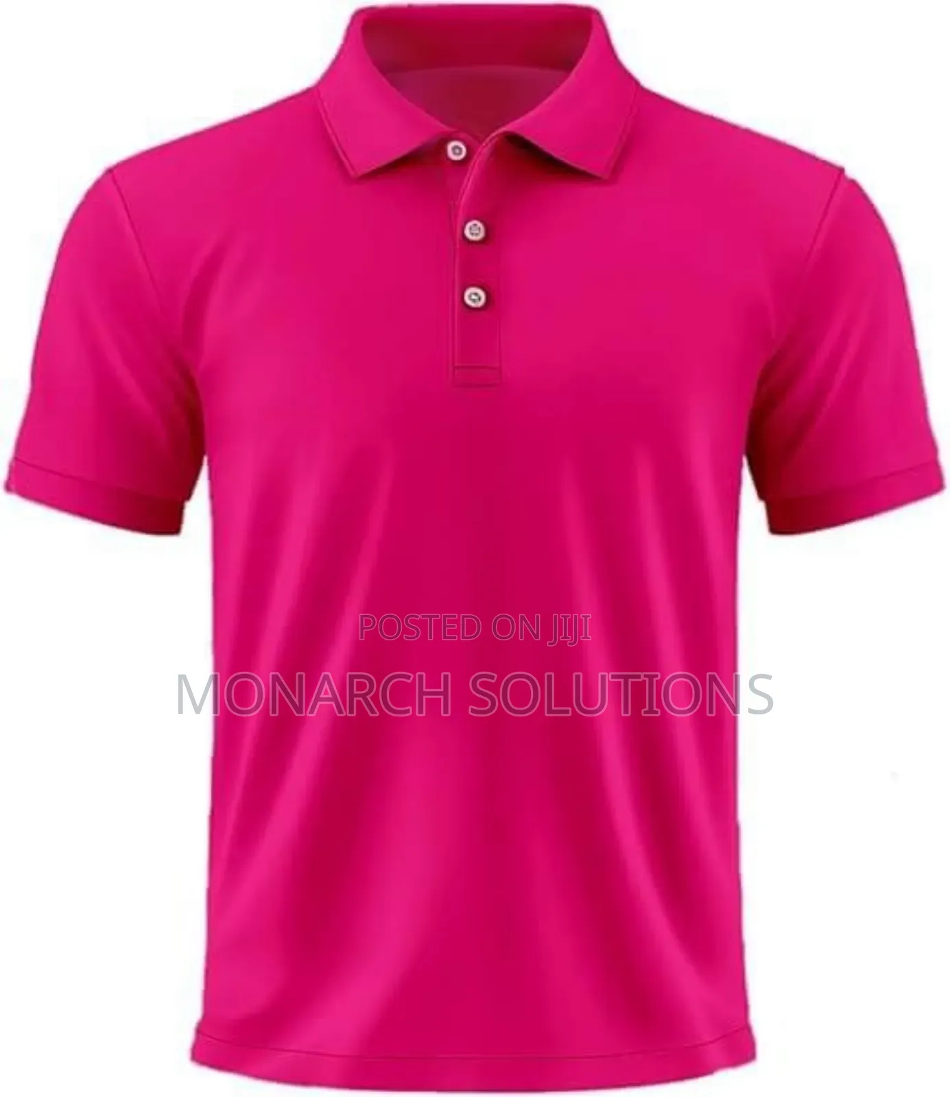 Hot Pink Polo Tshirt for Bulk Purchase