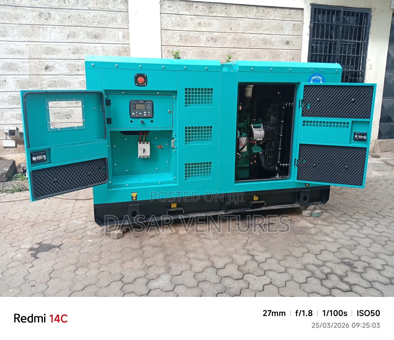 Generator Cummins 62.5kva- Super Silent