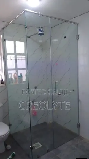 Frameless Shower Glass Partition