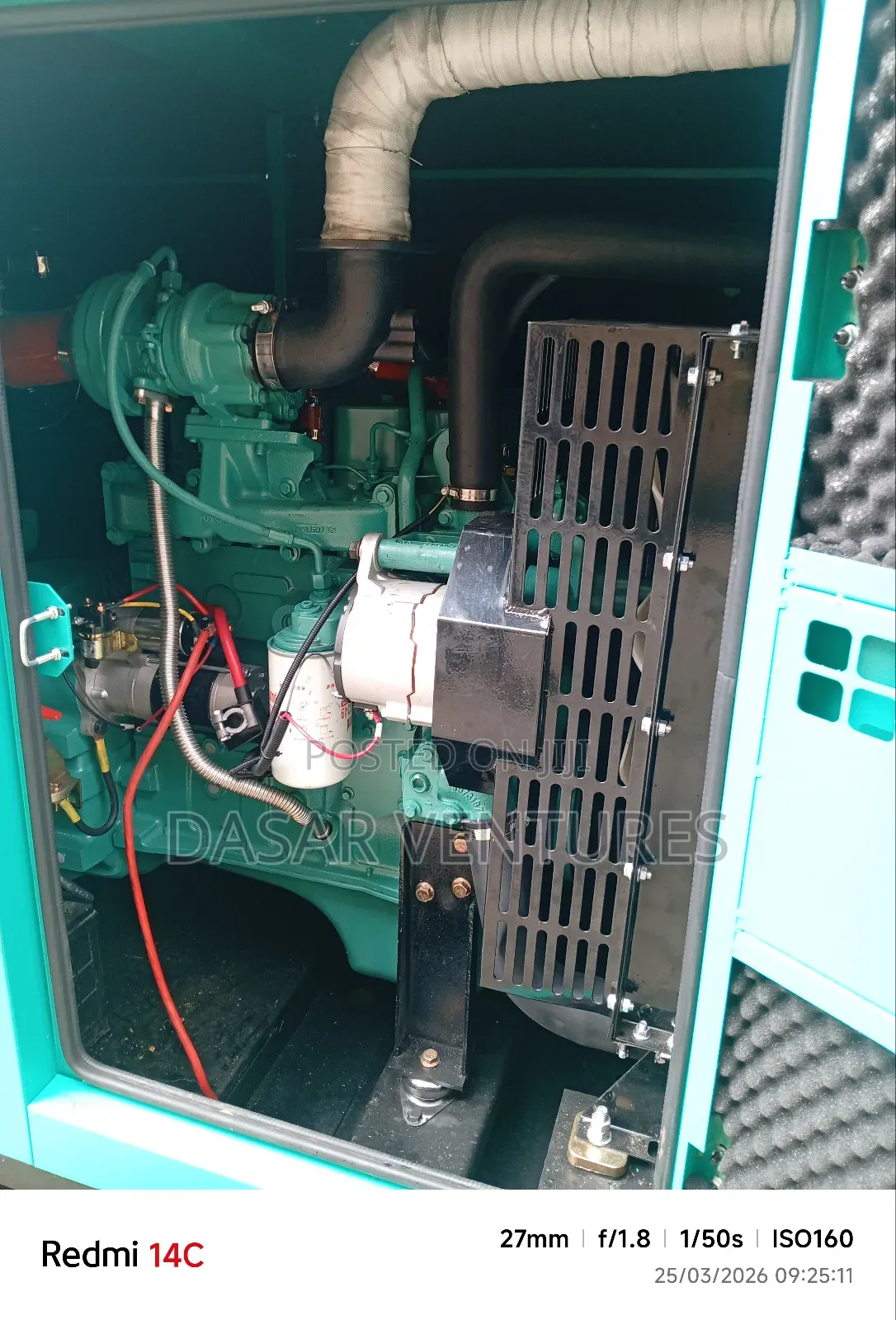 Generator Cummins 62.5kva Super Silent