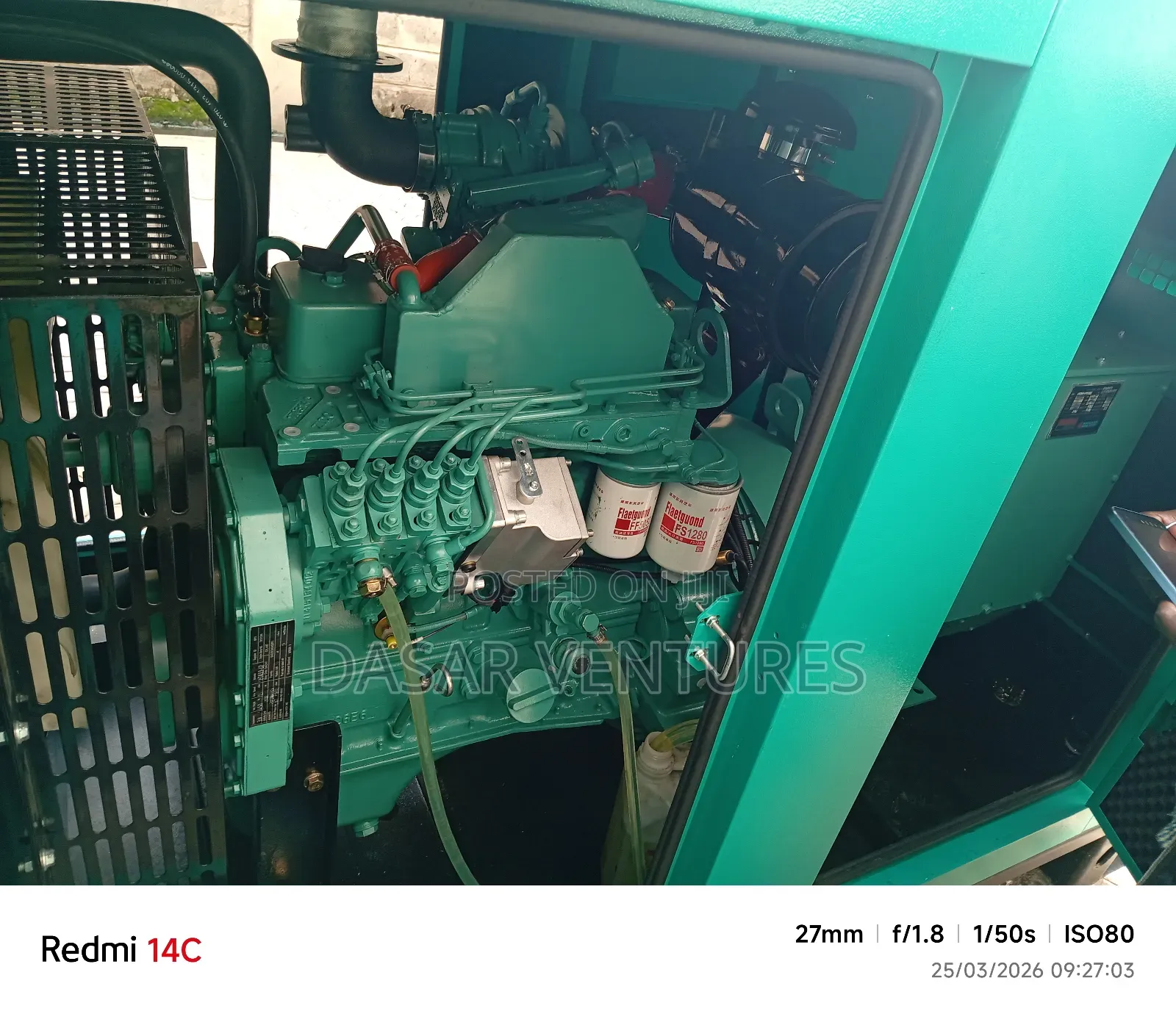 Generator Cummins 62.5kva Super Silent