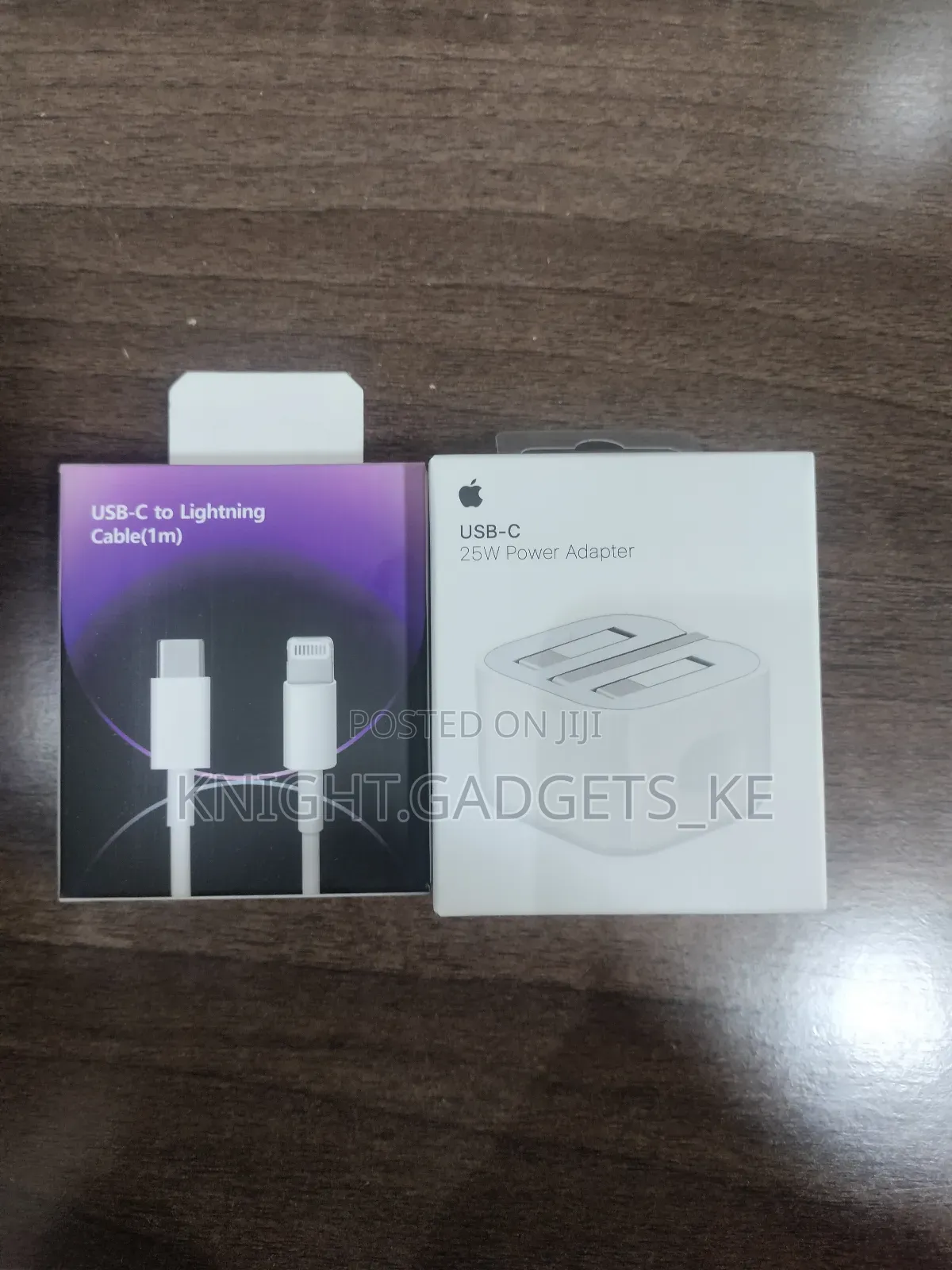 Apple 25watts Adapter Plus Usb C to Lightning Cable Bundle.