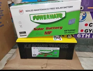 Power Mate Solar Battery 200ah