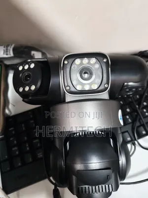 V380 Control PTZ Surveillance 4g 3 Lens Display