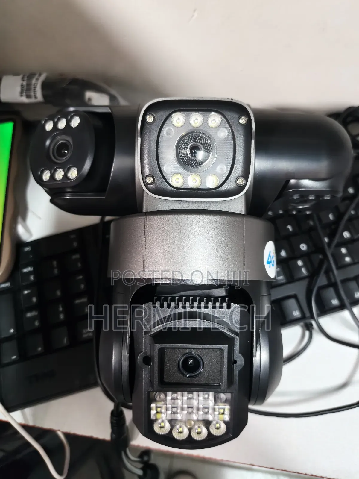 V380 Control PTZ Surveillance 4g 3 Lens Display