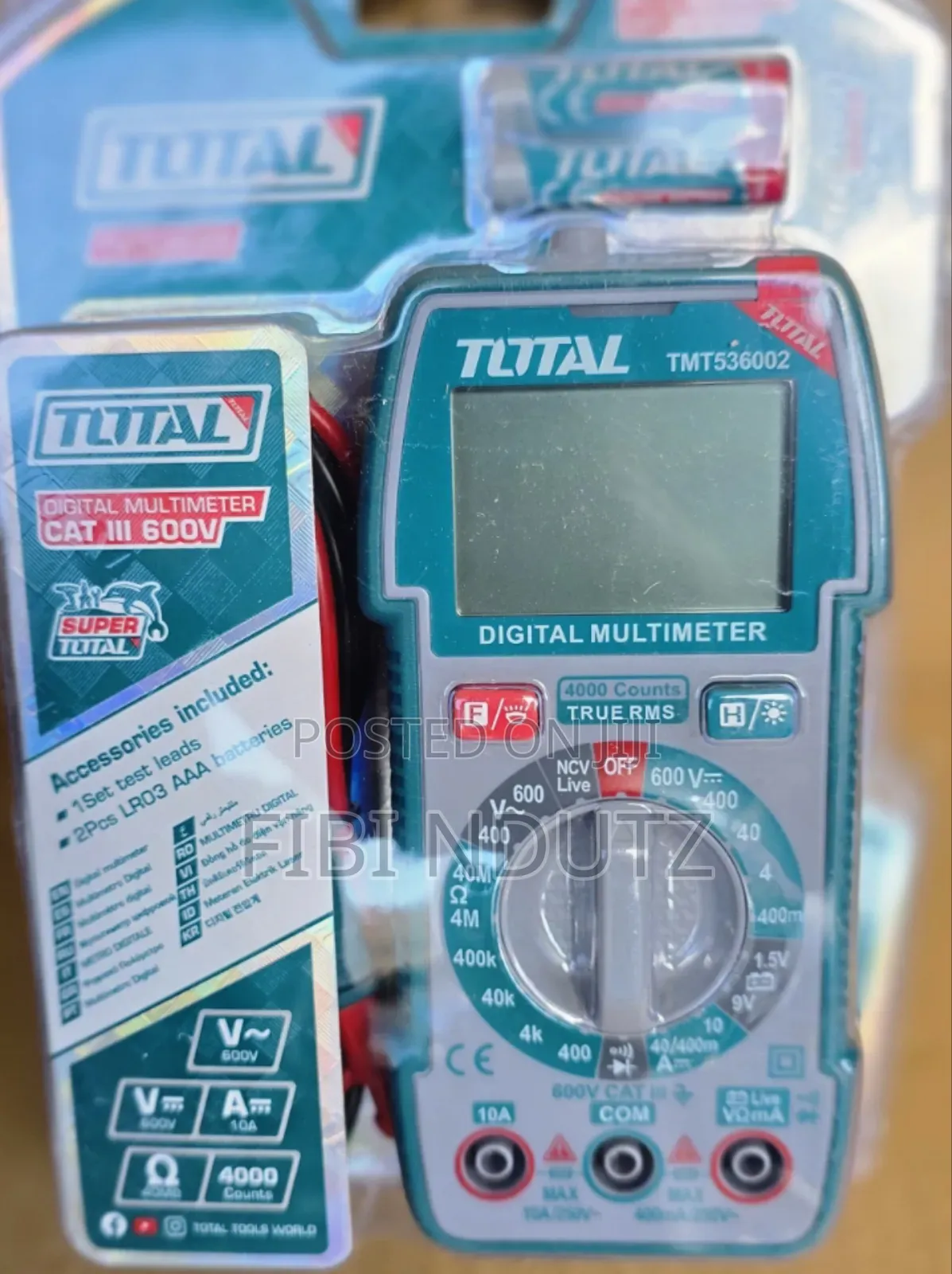 Tmt536002 Digital Multimeter 600v/Digital Multimeter
