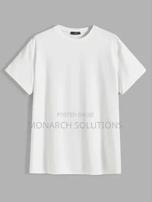 Dark Plain Roundneck Black Tshirt