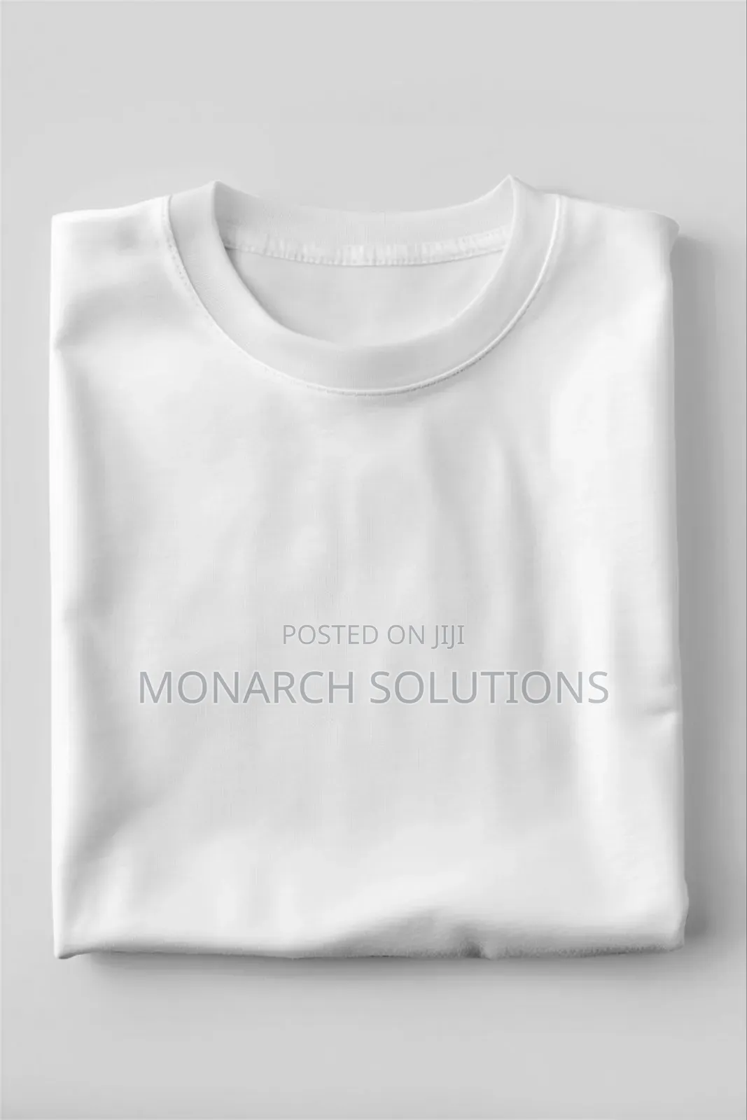 Milk White Plain Tshirts