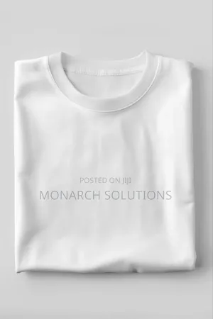 Milk White Plain Tshirts