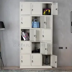15-Doors White Metallic Filling Locker Cabinet