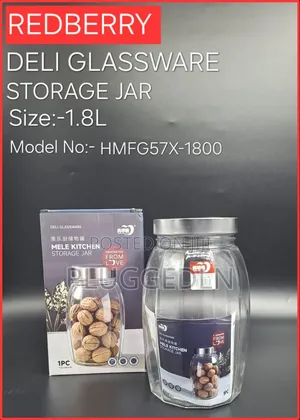Redberry Deli Glassware Storage Jar 1.8l