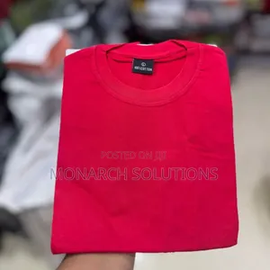 Red Plain Tshirt or White Plain Tshirts