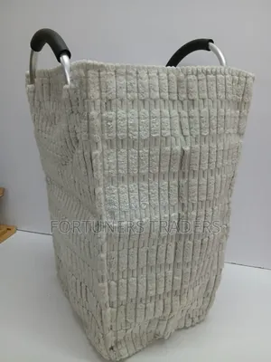 Velvet Laundry Basket