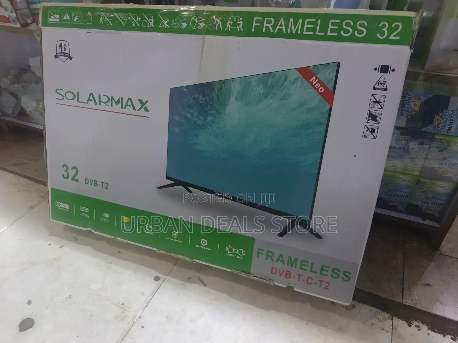 Solarmax (32 Inches) Frameless Smart Android Tv