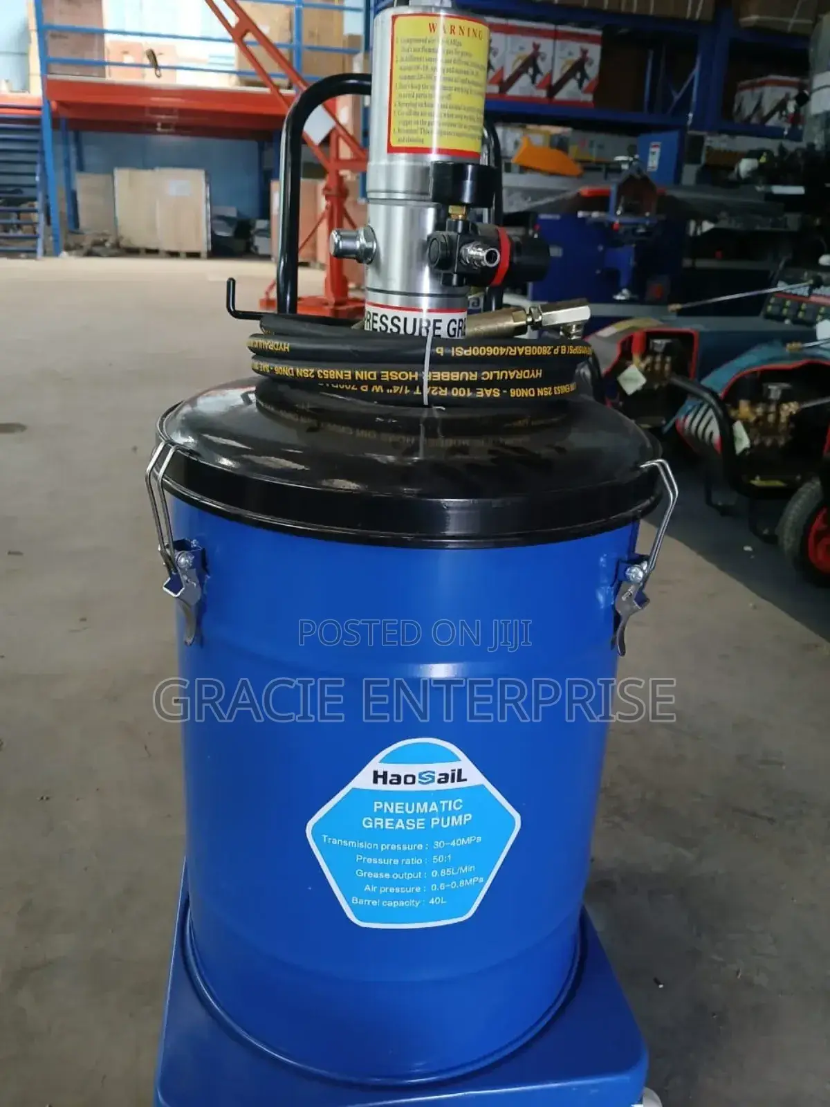 Pneumatic Pressure Grease Pump