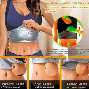 Sweat Shaper Sauna Vest Body Shaper Waist Trainer Slimming Vest