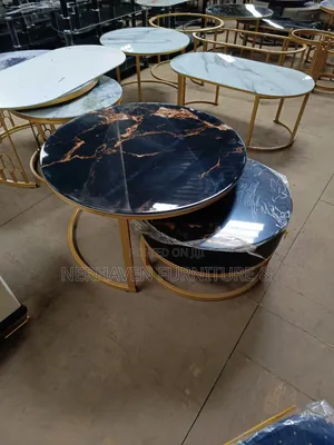 Modern Nesting Stool With Hidden Storage