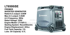 Premier 5kw/5.5kw Silent Inverter Generator
