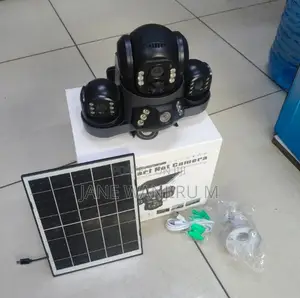 Cloud Storage Support Outdoor Wifi Solar Triple Lens CCTV Camera