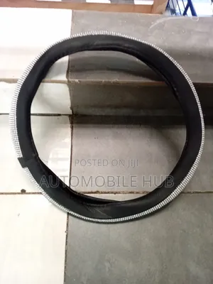 Premium Shiny Leather Steering Wheel Cover