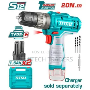 Total Cordless Impact Drill