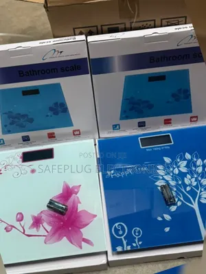 Bathroom Scales Plus Free Battery