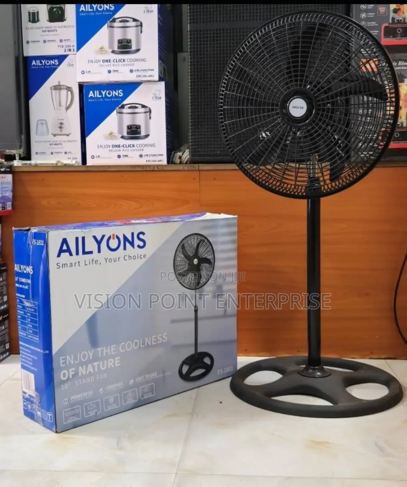 Ailyons Standing Fan 16"