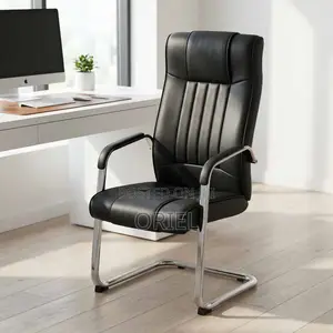 Office Chair : Black Leather Office Boardroom Table