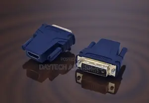 Dvi-D (24+1) Male to Hdmi Female Adp- Black Connector