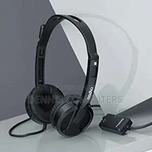 Rapoo Wired Stereo Headphone 3.5 Mm Jack - H120