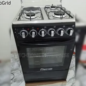 Decho 60*60cm 3+1 Quality Standing Cooker Black ,