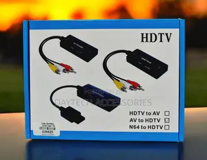 1080p Rca to Hdmi Converter - Black