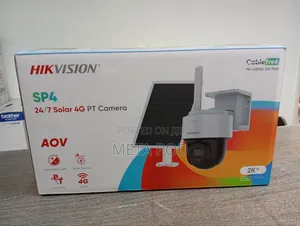 Hikvision Solar 4mp 24/7 4g Pt Camera