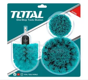 3pcs Total Medium Bristle Brush Set (360 Degree)