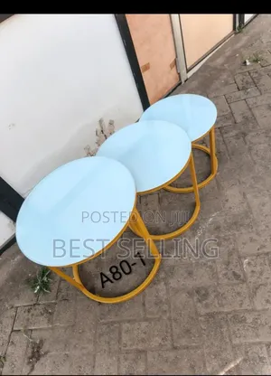Gold Stands 3 Piece Nesting Coffee Table