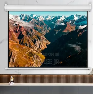 Gives Very High Clarity Images on This Projection Screen