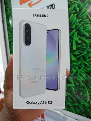 New Samsung Galaxy A36 256 GB White