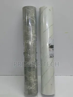 *Adhesive Marble Wall Paper Roll*