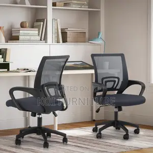 Office Chairs; Ergonomic Mid Back Swivel Clerical Office Chair