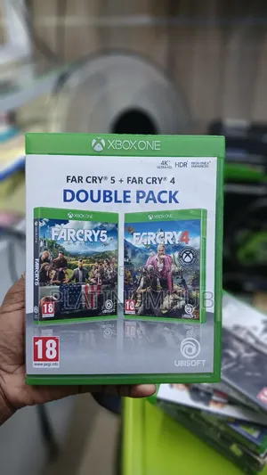 Farcry 5 +Farcry 4 Double Pack Xbox One Used