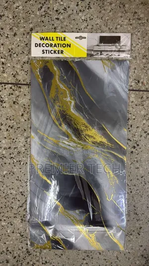 *Marbled Self Adhesive Wall Sticker Now