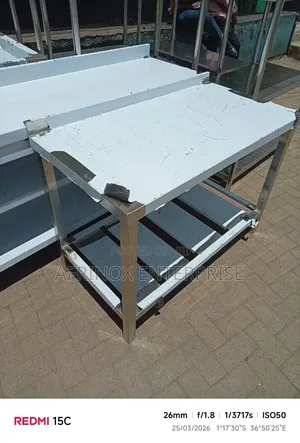 Stainless Steel Working Table With Undershelf