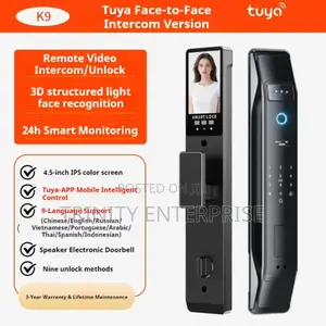 Tuya Wifi Biometric 3d Face Recognition Electronic Intelligent